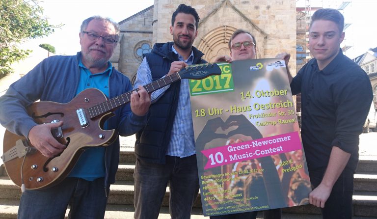 Nachwuchsmusiker gesucht – Grüne laden zum 10. Green-Newcomer Music-Contest ein